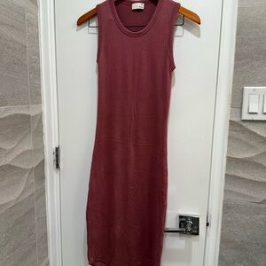 Sleeveless Mauve Dress